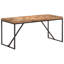 Byxbee Acacia and Mango Rectangular Wood Top Dining Table with Steel Base-411833577-411833578-411833582