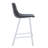 Voshon Leather 41” Counter Height Bar Stool With Stainless Steel Legs-1763157268