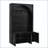 Farmhouse All-in-One Hall Tree with Arched Design and 3 Cabinets-1569210748