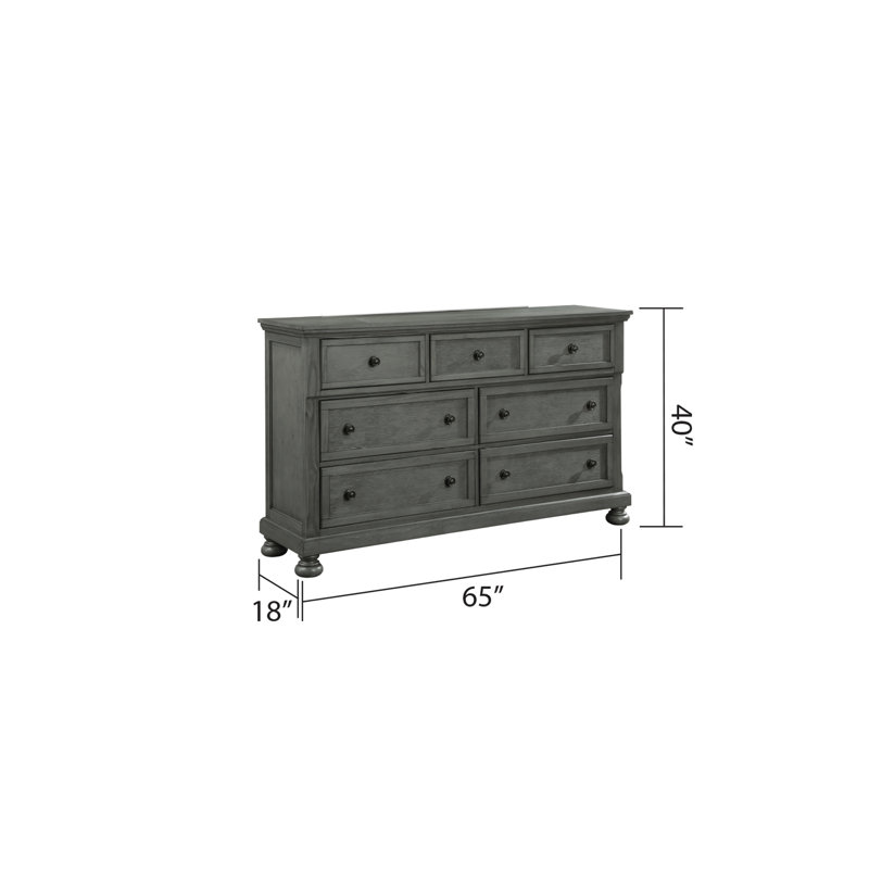 Abegail 65'' W 7 - Drawer Dresser