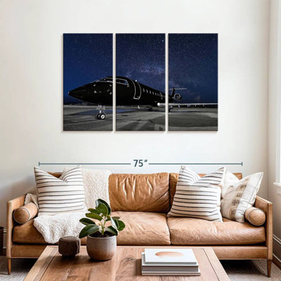 Jet privé noir Mehar