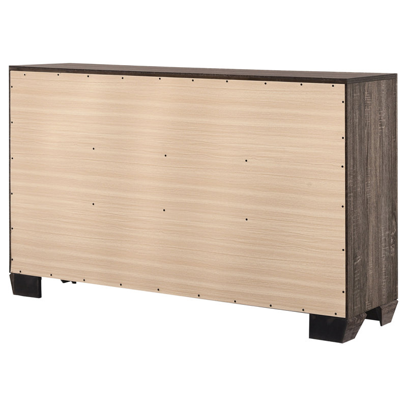 Commode 6 tiroirs Harrison, Taupe