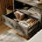Auserine Elegent Nightstand With Built-In Outlet-1136967634