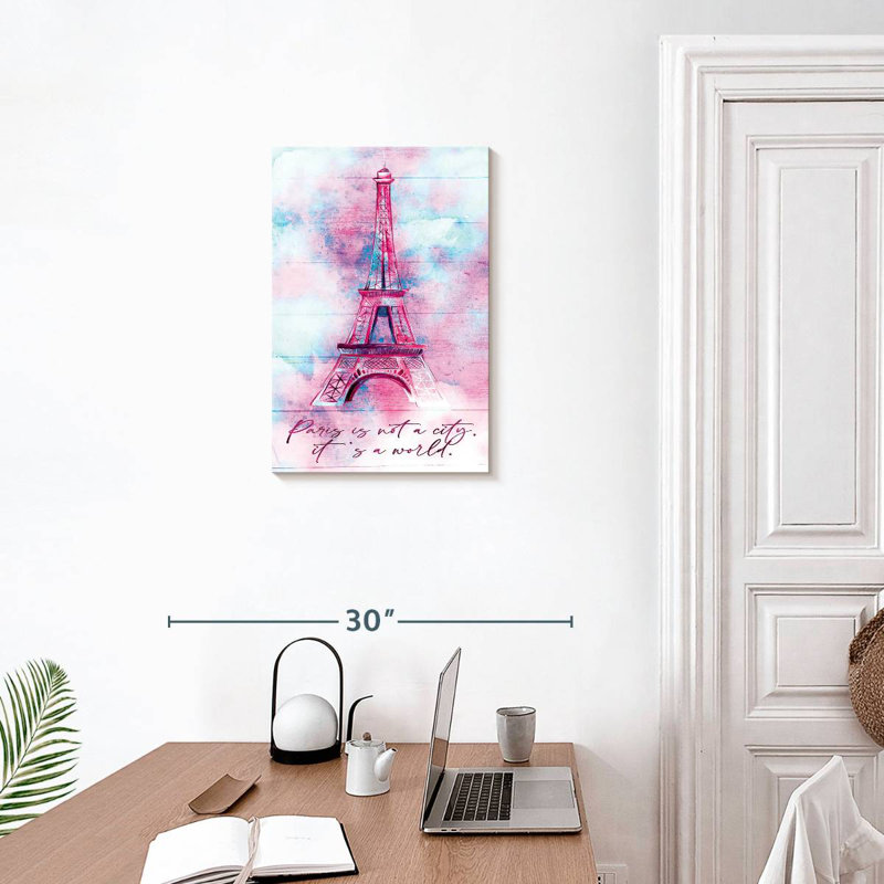 Lilie Paris pastel, H 24 po x l 16 po