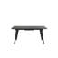 Aarv Extendable Metal Base Dining Table