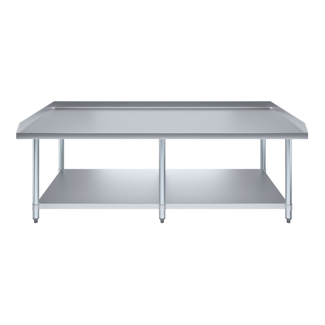 Stainless Steel Equipment Stand - Heavy Duty, Commercial Grade, with Undershelf, NSF Certified Amgood 