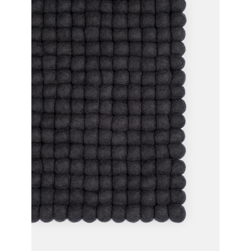 Solid Colour Hand Woven Area Rug, Rectangle 120 x 170cm