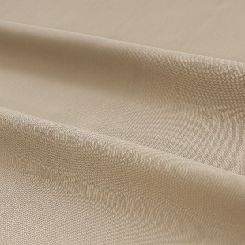 Antina Outdoor Solid Single Curtain Panel, 52" W x 96" L, Khaki
