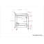 Moderne - Chariot-bar 26 po - Chrome
