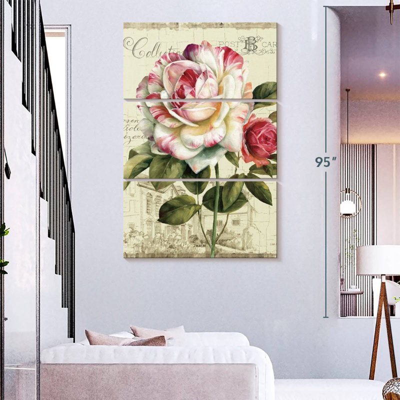Harnek Garden View Rose, 74" H x 48" W