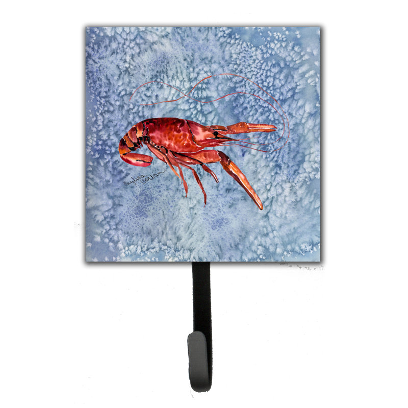 Porte-laisse crawfish et crochet mural