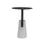 Modig Pedestal Concrete Metal End Table