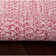 Etherton Farmhouse Braided Cotton Red/White Area Rug
