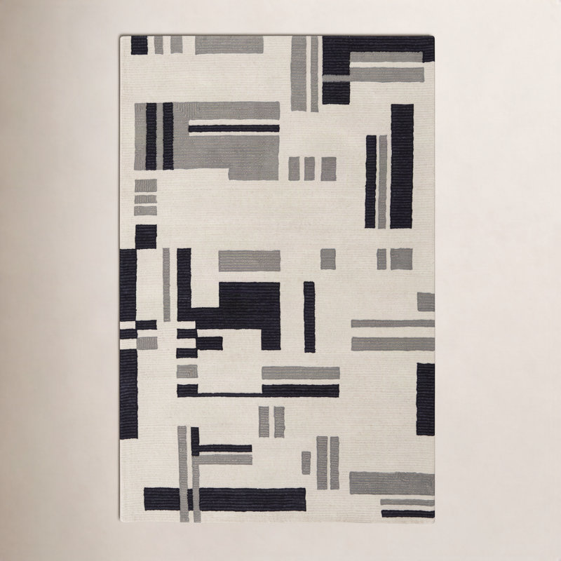 Nya Performance Geometric Indoor Rug, Rectangle 3'6" x 5'6"