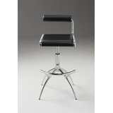 Pangle Upholstered Adjustable Height Counter Stool