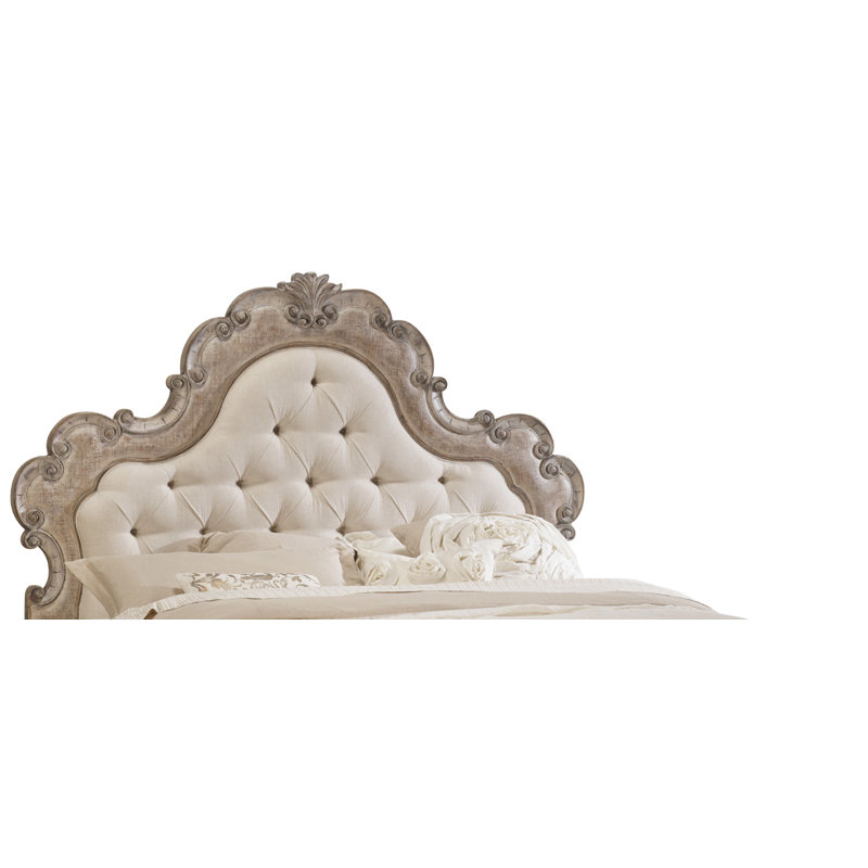 Chatelet Upholstered Panel Bed, Queen