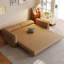 Coussin convertible 64,96 po en polyester brun-130031221