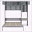 Wall Murphy Bed with Desk-592651322-592651320