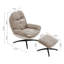 Alaja Swivel Accent Chair with Footstool-554671126