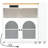 Rolling Kitchen Storage Island With 2 Fluted Glass Doors, White, Practical & Efficient White On Wheels Power Outlets And - Extended Table, Led Lights, 3 Open Shelves-2040978596