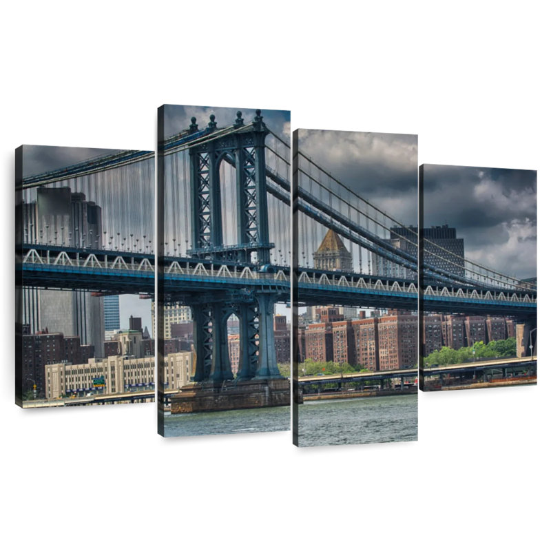 Blustery Manhattan Bridge