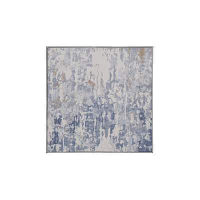 Machine Washable Gray Area Rug