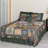 Northwoods Walk Rustic Cotton Animal Print Quilt-1012023431