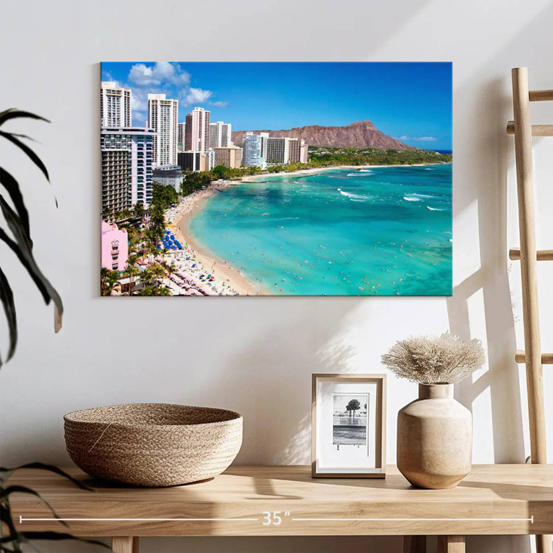 Gillard bleu Waikiki Gillard, H 16 po x l 24 po