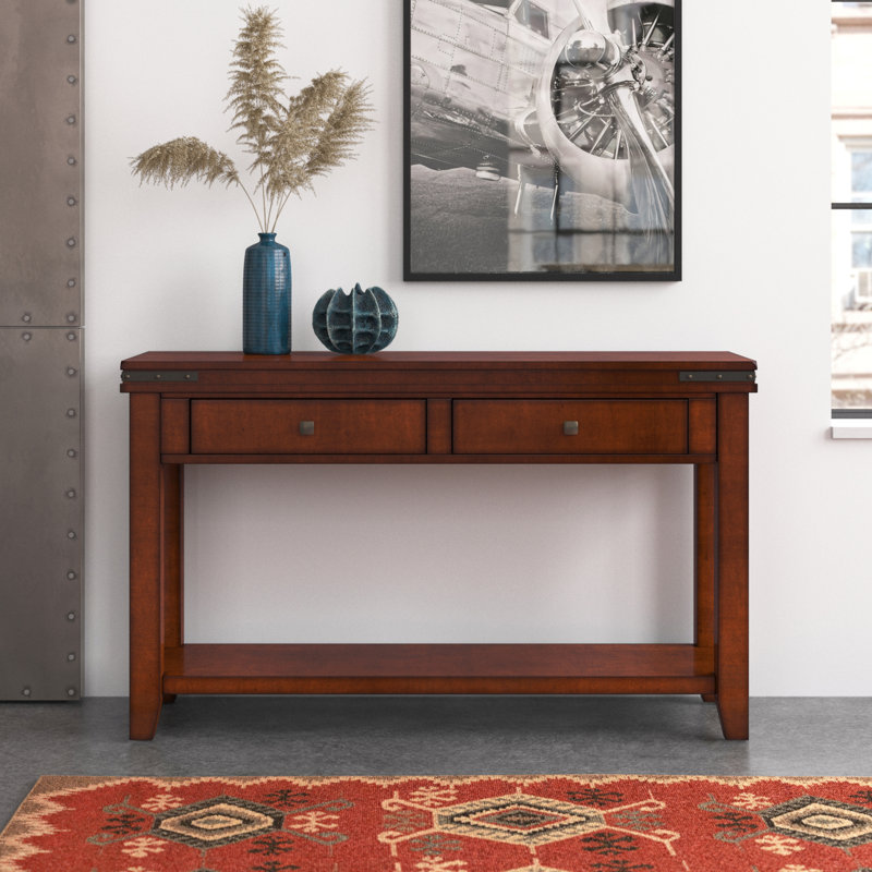 Darcie 50'' Solid Wood Console Table