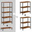 Ensemble de tables de bout haute 24,4 po Reggis