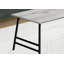 Table basse, accent, cocktail, rectangulaire, salon, métal, stratifié, brun, noir-1322757570-1322757573