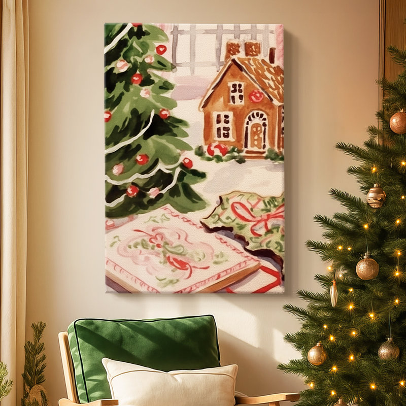 Sugar Wreath of Dusk-Premium, toile tendue avec châssis, H 18 po x l 12 po