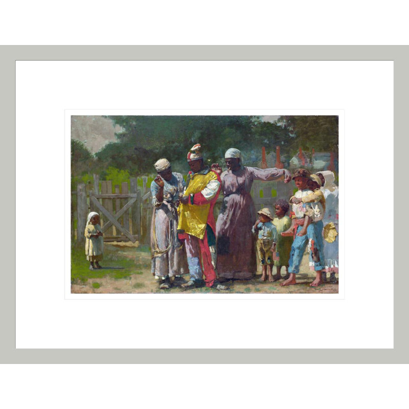 «Dressing for the Carnival» par Winslow Homer - Impression sur toile, 13,07 po H x 16,75 po L