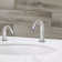 Reno Commercial Sensor Faucet and Soap Dispenser Combo with Deck Mount Chrome Design