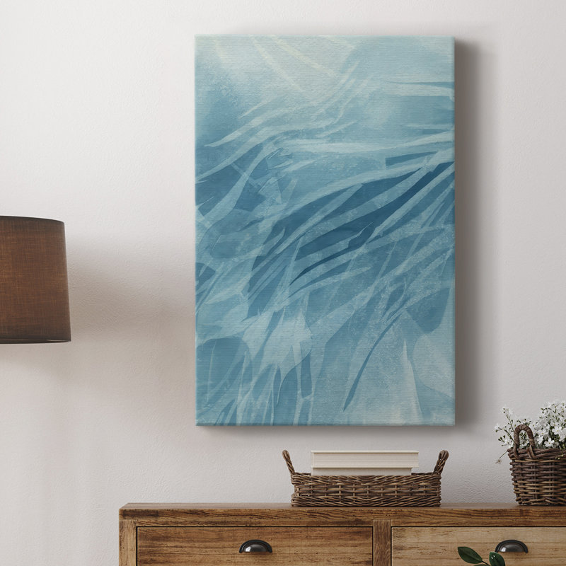 Marine Reflections I -Custom Wrapped Gallery Cavas, 36" H x 24" W
