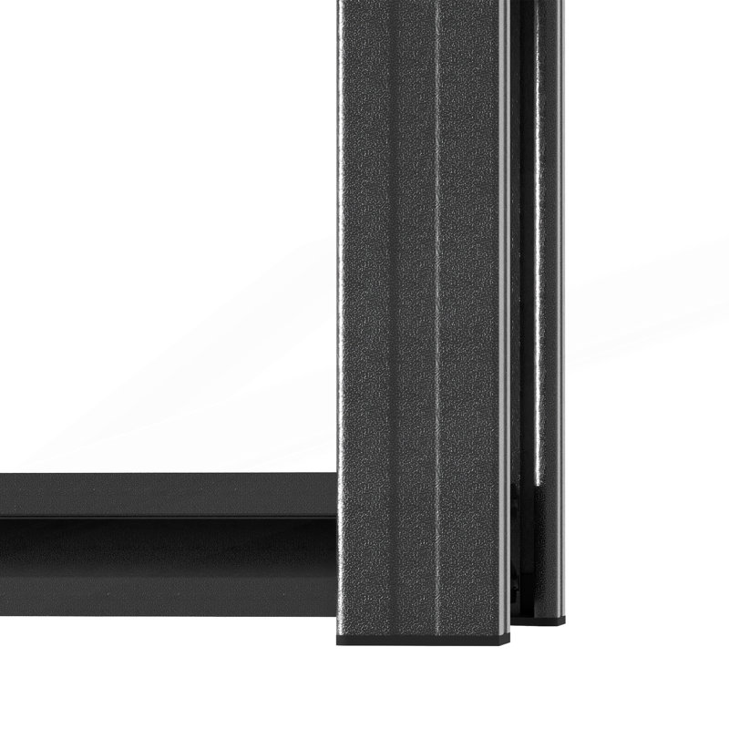 Étagère robuste réglable à 4 niveaux avec panneau perforé, support de rangement industriel pour garage, entrepôt, bureau, cuisine
