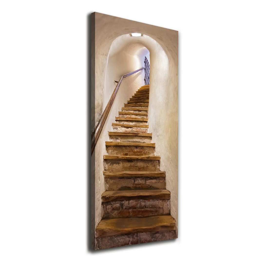 Treppen im Schloss - Kunstdrucke auf Leinwand - Wrapped Canvas