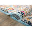 Tapis oriental bleu / jaune / rose Furtado-2136100061