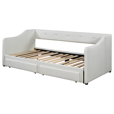 Upholstered Daybed With Extendable Design