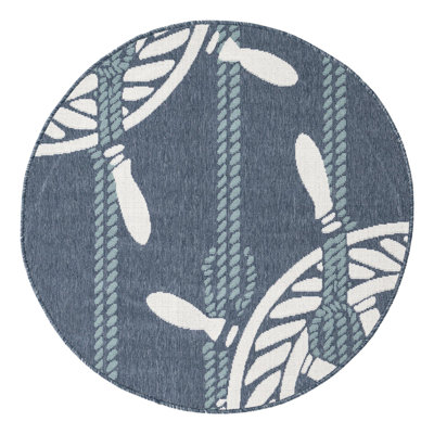 Bethzy Striped Indoor / Outdoor Rug
