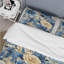 Ensemble de housse de couette à motif floral blanc et bleu Bliss Floral IV-244598359