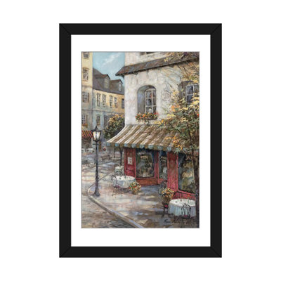 «My Favorite Café» par Ruane Manning - Impression sur toile tendue sur châssis