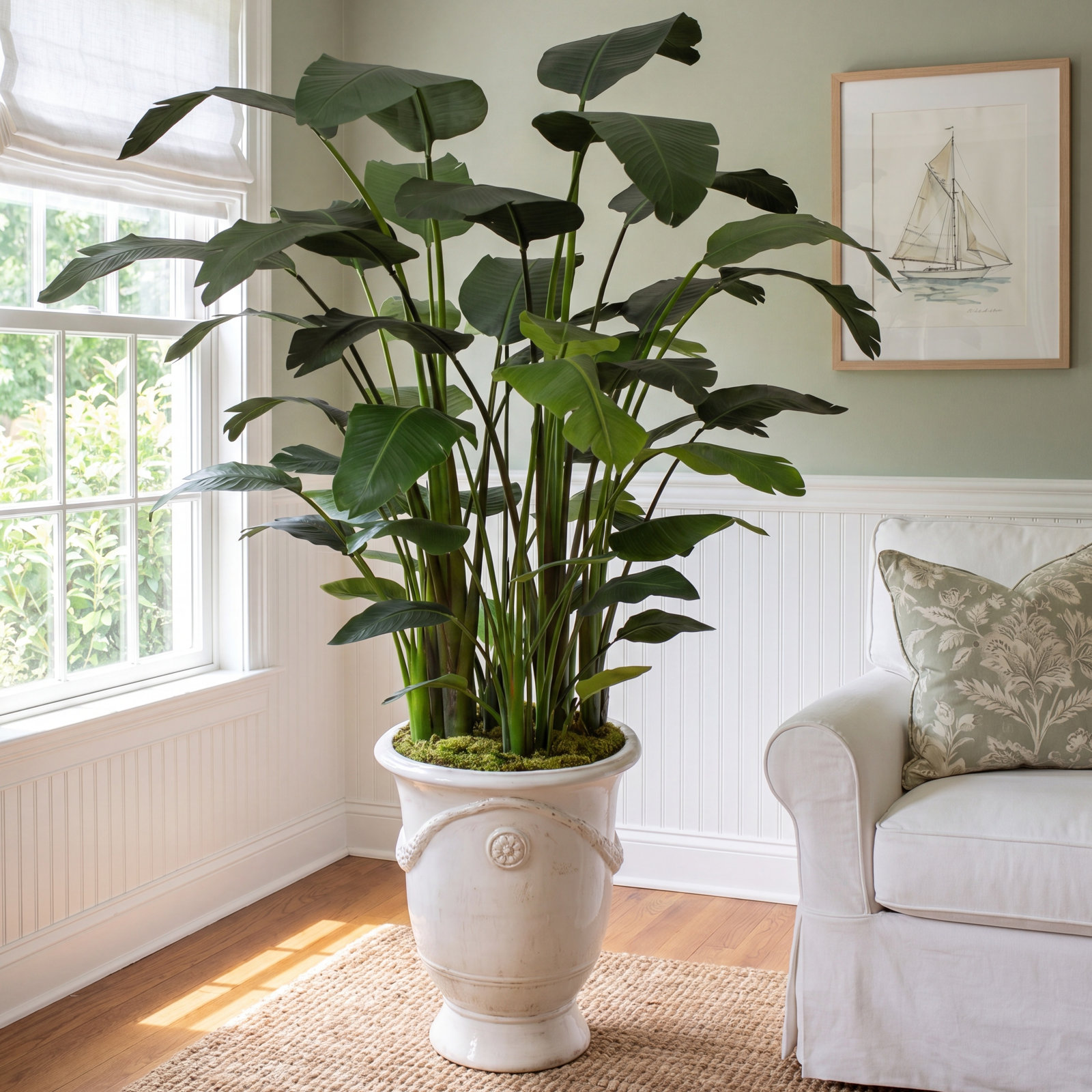 83" Banana Tree in Urn