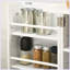 Armoire de cuisine autoportante moderne avec 12 tablettes de porte-105892039