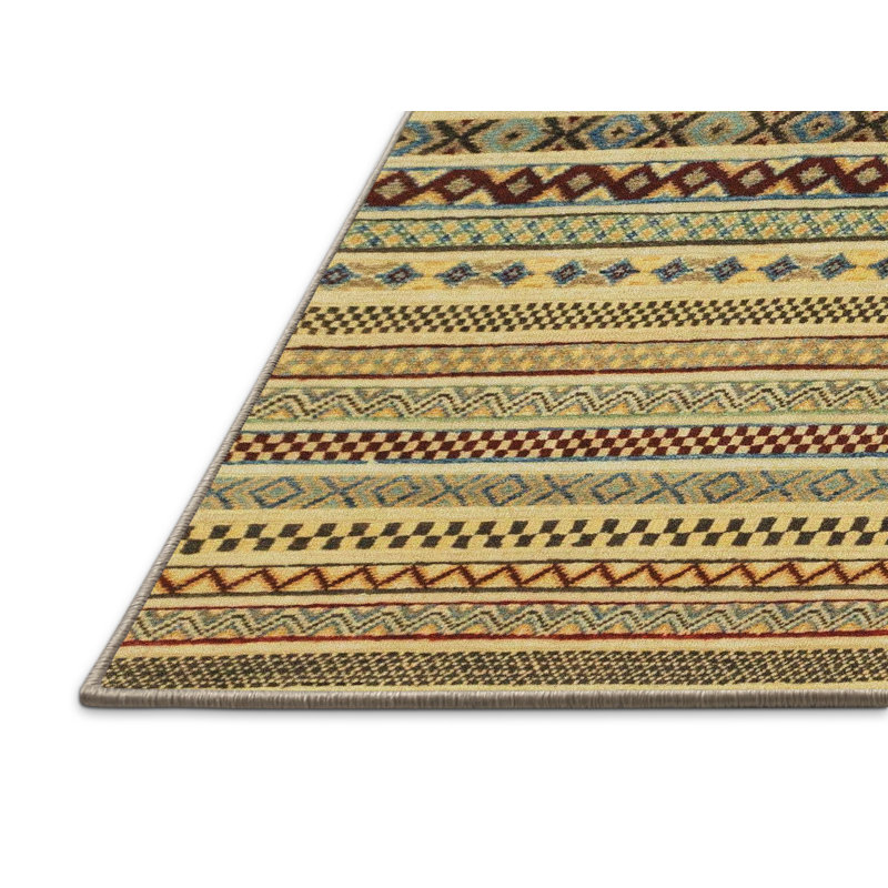 Abstract Indoor Rug, Rectangle 3' x 5'