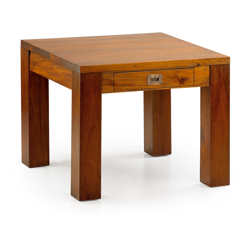 Flamingo Solid Wood End Table