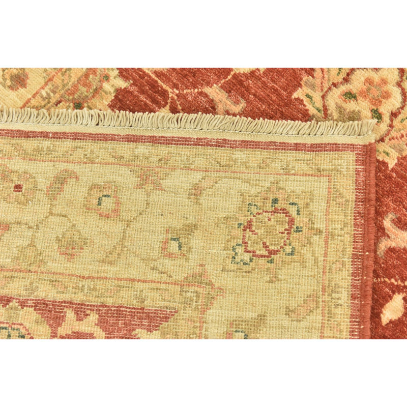 Tapis de couloir rouge rouille Olson
