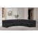 Hufeza 151'' Upholstered Sofa