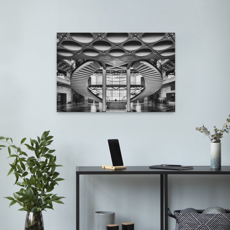 Art contemporain, art contemporain moderne abstrait, H 16 po x l 24 po