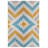Geuseas Collection Digital Print Cotton-Polyester Colorful Moroccan Rug-799998344